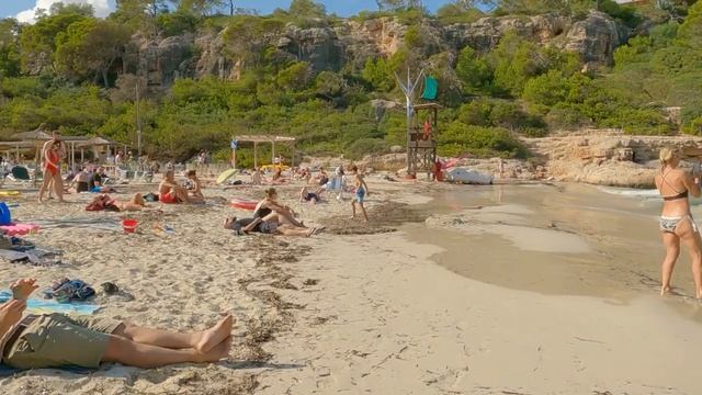Beach Walk | Cala Llombards | Mallorca MAJORCA | Spain 4K
