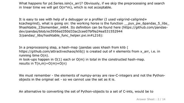 Pandas : Pandas pd.Series.isin performance with set versus array смотреть онлайн