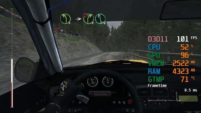 GeForce GTX 1660 ti -- Intel Core i5-9600K -- DiRT Rally Benchmark смотреть онлайн