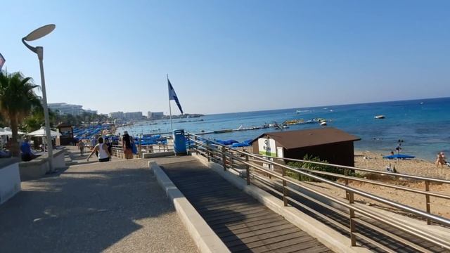 A Walk Around Protaras Cyprus, Hotels, Strip and Coastal Path. смотреть онлайн