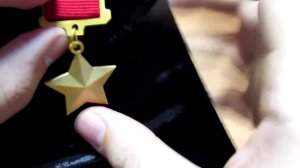 Золотая медаль Героя Советского Союза из Кития