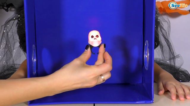 ЧЕЛЛЕНДЖ ЧТО В КОРОБКЕ ХЕЛЛОУИН 2018 / WHAT'S IN THE BOX Halloween Challenge смотреть онлайн