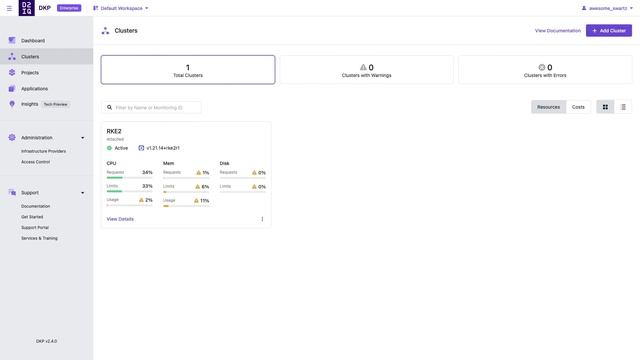 Managing Rancher Kubernetes Engine (RKE/2) with the D2iQ Kubernetes Platform (DKP) смотреть онлайн