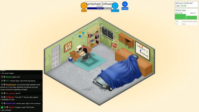 [4] The Space Monkeys Palooza (Game Dev Tycoon w/ GaLm) смотреть онлайн