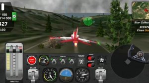 Игра на Android: Отличный симулятор полета》 Airplane Flight Pilot Simulator》FHD