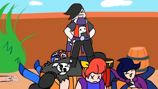 Мультик Бравл Старс про Генерал Гавс и Спайк! Новый мультик Brawl Stars! BRAWL STARS ANIMATION смотреть онлайн