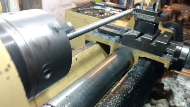 Нарезание резьбы на станке ТН-1. Резьба М10х1 левая. Винт продольной подачи на COWELLS 90CW LATHE смотреть онлайн