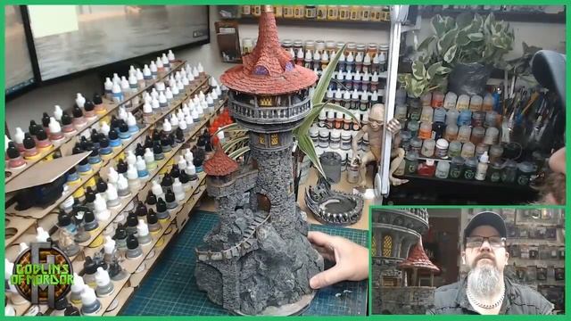 Tabletop World, Wizards Tower, Build and Paint. (HD) смотреть онлайн