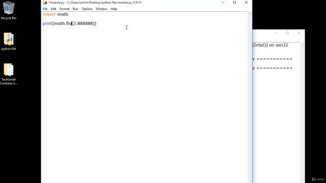 Math module in Python смотреть онлайн
