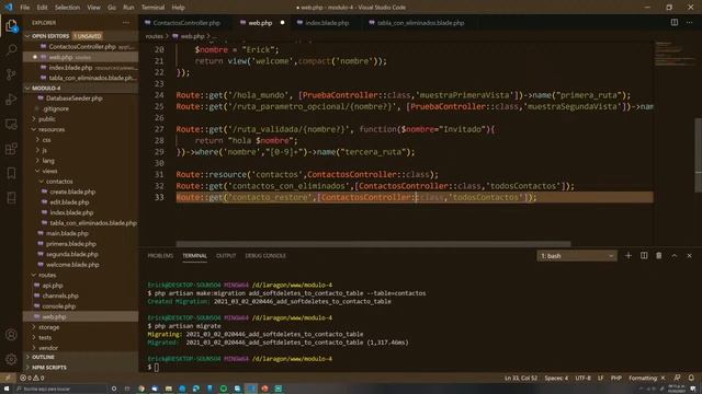 Laravel: SoftDeletes y Validando requests смотреть онлайн