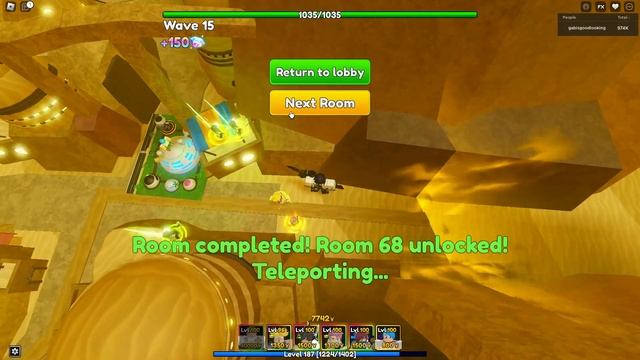 COMPLETING EVERY INFINITY CASTLE *ROOM 100* SEASON 2! In Anime Adventures! Roblox смотреть онлайн