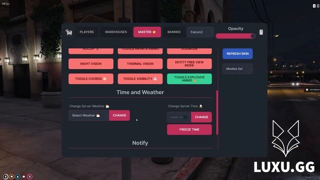 LuxuAdmin - Admin Menu for FiveM смотреть онлайн