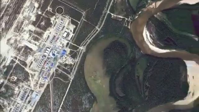 Цепочки пятен диоксида азота в отдаленном районе северной Сибири. смотреть онлайн