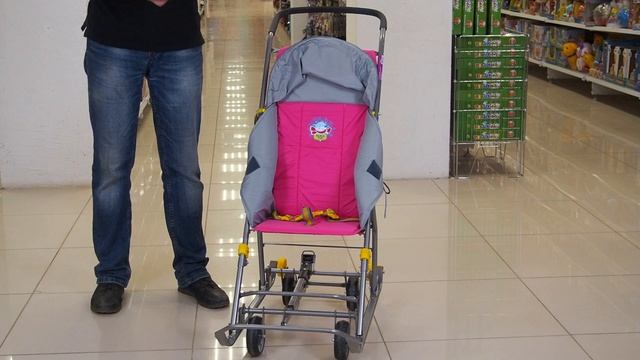 Обзор санок-коляски Nika Тимка-1 смотреть онлайн