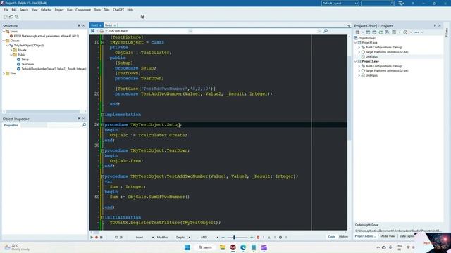 DUnitX Test Framework | Unit Testing in Delphi | Delphi | Unit testing with Delphi 10 - DUnit смотреть онлайн