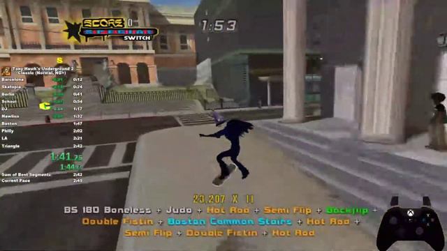 [Former WR] Tony Hawk's Underground 2 Classic Mode Speedrun (Normal, NG+) in 2:46 (2:41 IGT) смотреть онлайн