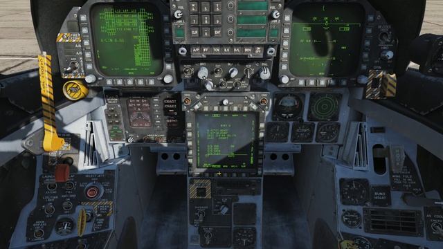 DCS World F 18 Startup and takeoff no commentary смотреть онлайн