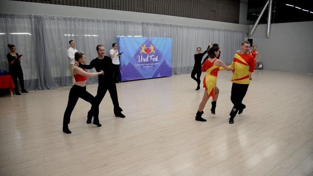 ХАСТЛ, Discofox, УралФест 2021, D класс, 12 финала, заход 3 смотреть онлайн
