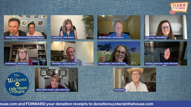 LITTLE HOUSE ON THE PRAIRIE vs THE WALTONS Game Night!|Stars in the House, Tuesday, 9/21/21, 8PM ET смотреть онлайн