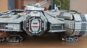 Самоделка LEGO 6 000+ деталей - "Сокол Тысячелетия", 1 часть