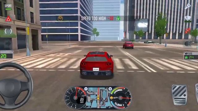 Taxi Sim 2020 | Driving Audi A81 in City Uber driver ? ? Car Games Android iOS and mobile Gameplay смотреть онлайн