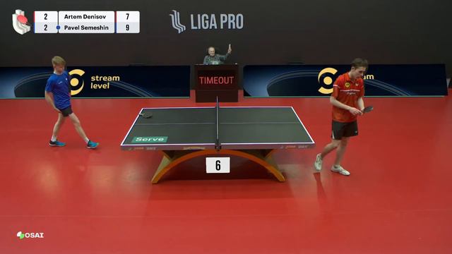 Настольный теннис. А6 AI. Турнир 25 февраля 2023г. 15:45 смотреть онлайн