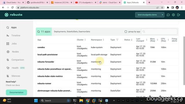 Robusta Kubernetes Opensource Automated Monitoring & Alerting Prometheus Grafana Slack Integration смотреть онлайн