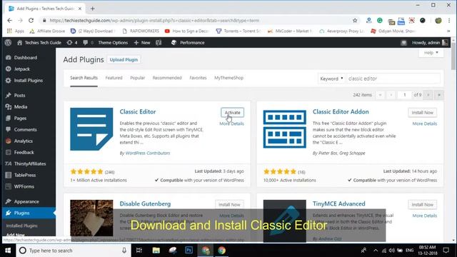 How to Revert to Old WordPress Classic Editor from Gutenberg Editor смотреть онлайн