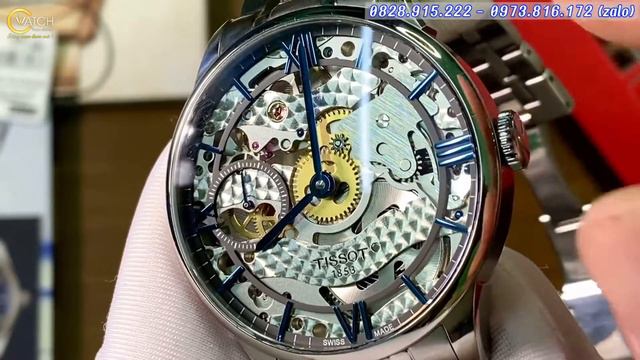 Cực Phẩm - Tissot Chemin Des Tourrelles Squelette T099.405.11.418.00 | C Watch 0828.915.222