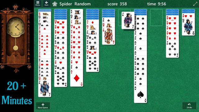spider solitaire hard tips смотреть онлайн