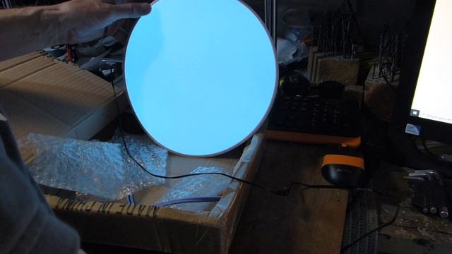 Не состоявшийся тест, EL-panel для флэт кадров. смотреть онлайн