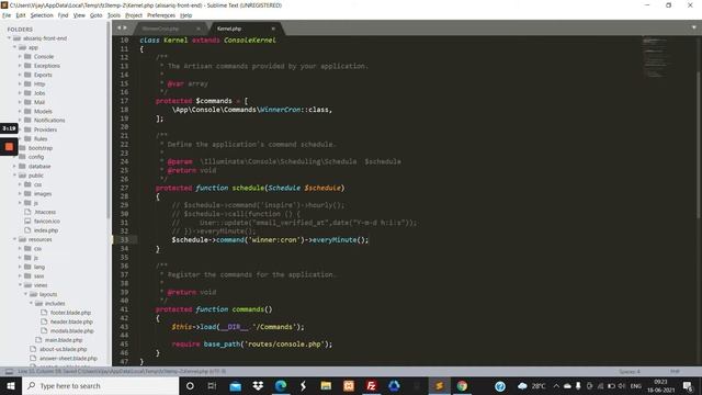 Configure Laravel cron job on cpanel / server смотреть онлайн