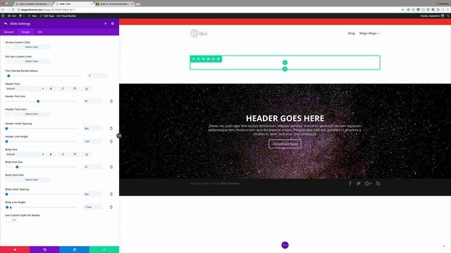 How to Create a Full Screen Slider with Divi смотреть онлайн