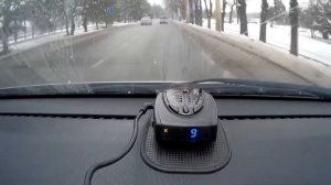 Радар-детектор «Sho-Me G525STR» -  Радар на дороге. Мгновенно определяет все виды сигналов и камер.