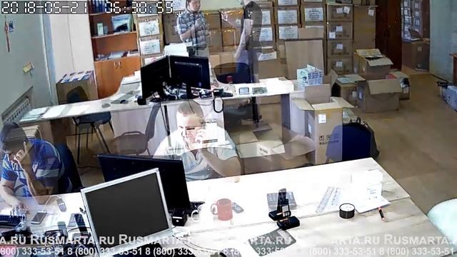 Пример записи с WIFI камеры PST VNCB01