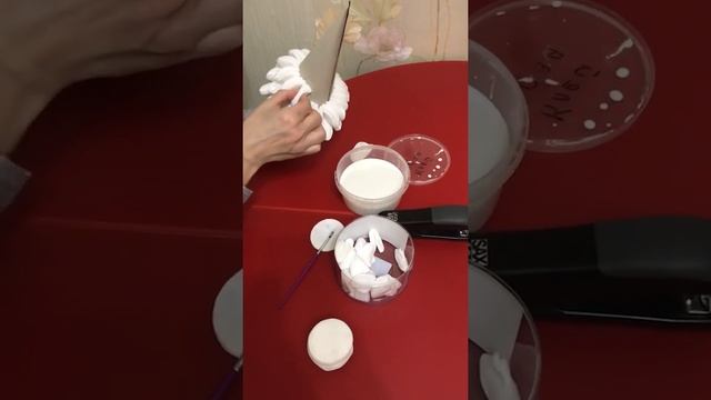 Новогодняя ёлочка из ватных дисков смотреть онлайн