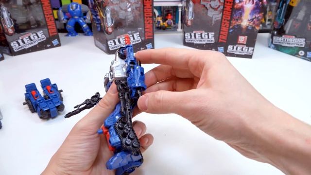 TRANSFORMERS Siege COG - Самоделка из 2 трансформеров