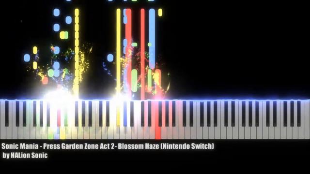 Sonic Mania - Press Garden Zone Act 2- Blossom Haze - (Nintendo Switch)(HALion Sonic Cover) смотреть онлайн