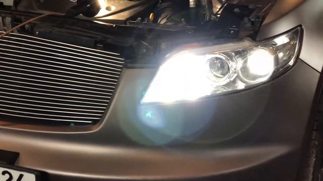 HPL в режиме ДХО+поворотник смотреть онлайн