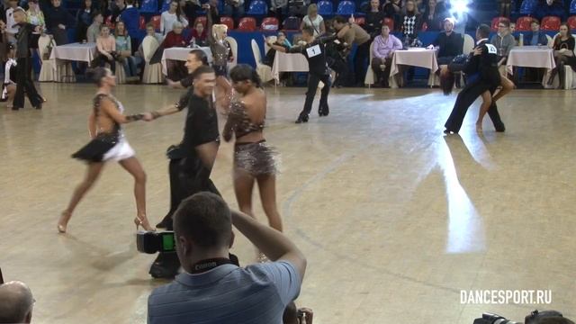 Бацманов Глеб - Николаева Карина, 1/4 Rumba смотреть онлайн