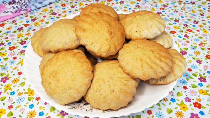 Банановое печенье. Ароматное и очень мягкое. Как быстро приготовить простое печенье к чаю. смотреть онлайн
