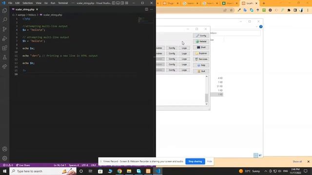 ?PHP Magic trick? with STOP Xampp & VS Code & run | #bandicam | #bandicut | #premierepro смотреть онлайн