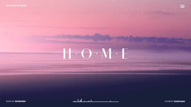 세븐틴 (SEVENTEEN) - HOME Piano Cover смотреть онлайн