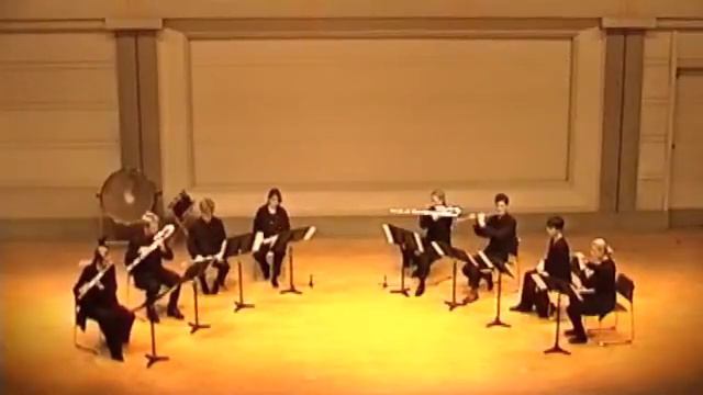 Kotekan by flute ensemble The Magic Flute - Wil Offermans in Japan смотреть онлайн
