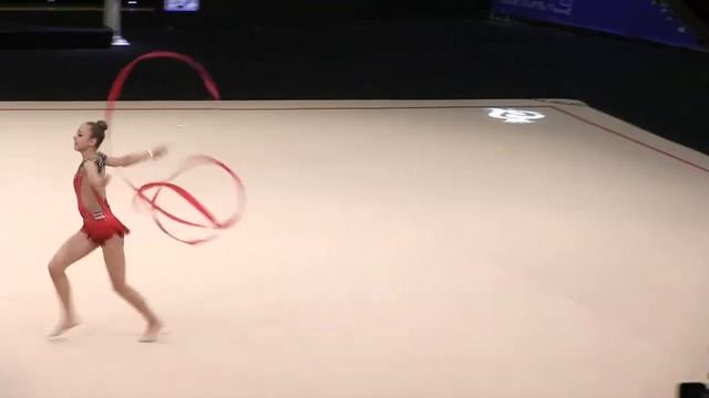 FIG Senior.Romanova Jurate Paula.ribbon.LAT 'Miss Valentine 2018' смотреть онлайн