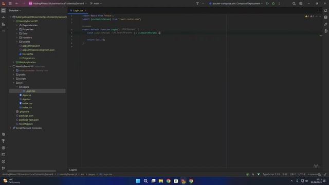 Adding a React 18 User Interface to IdentityServer 6 смотреть онлайн