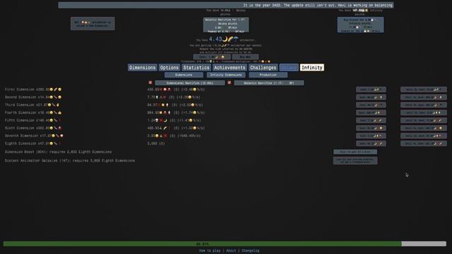 Antimatter Dimensions NG-- Episode 23: Finally Fast! смотреть онлайн