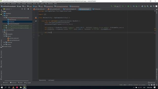 Crear listview personalizado [Explicado] - Android con Kotlin смотреть онлайн