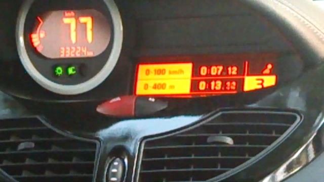 Renault Twingo RS 1600 0- 100 смотреть онлайн