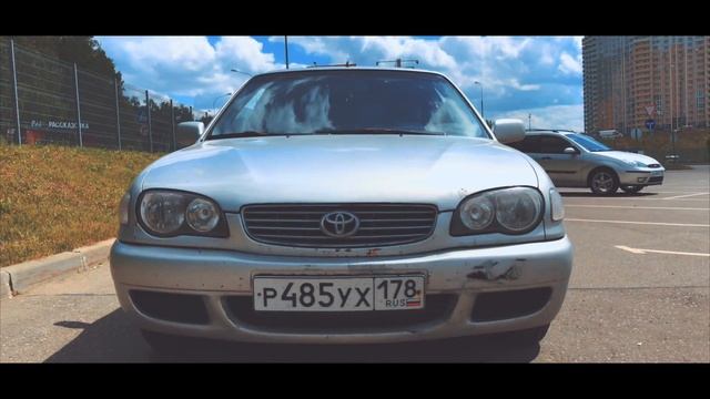 Filming CARs Toyota Corolla E11 L Corolla E110. TLD